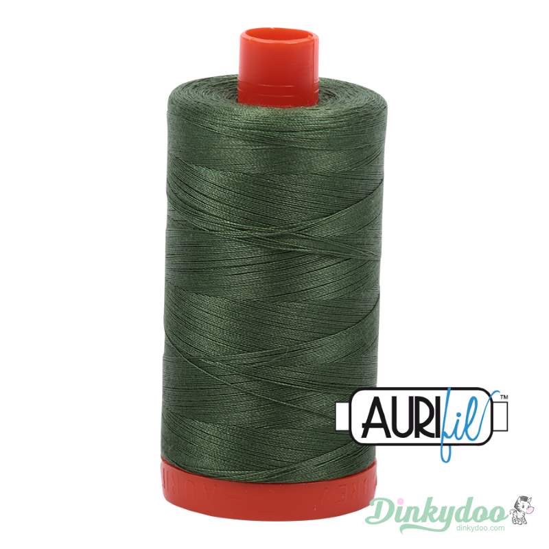 Aurifil Thread - Very Dark Grass Green (2890) - 50wt 1422 yd (Pre-order: Feb 2026)