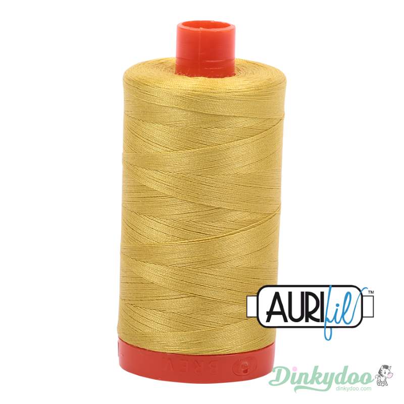 Aurifil Thread - Golden Yellow (5015) - 50wt 1422 yd (Pre-order: Jan 2026)
