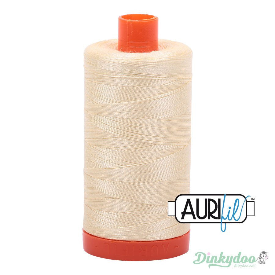 Aurifil Thread Light Lemon (2110) 50wt 1422yd