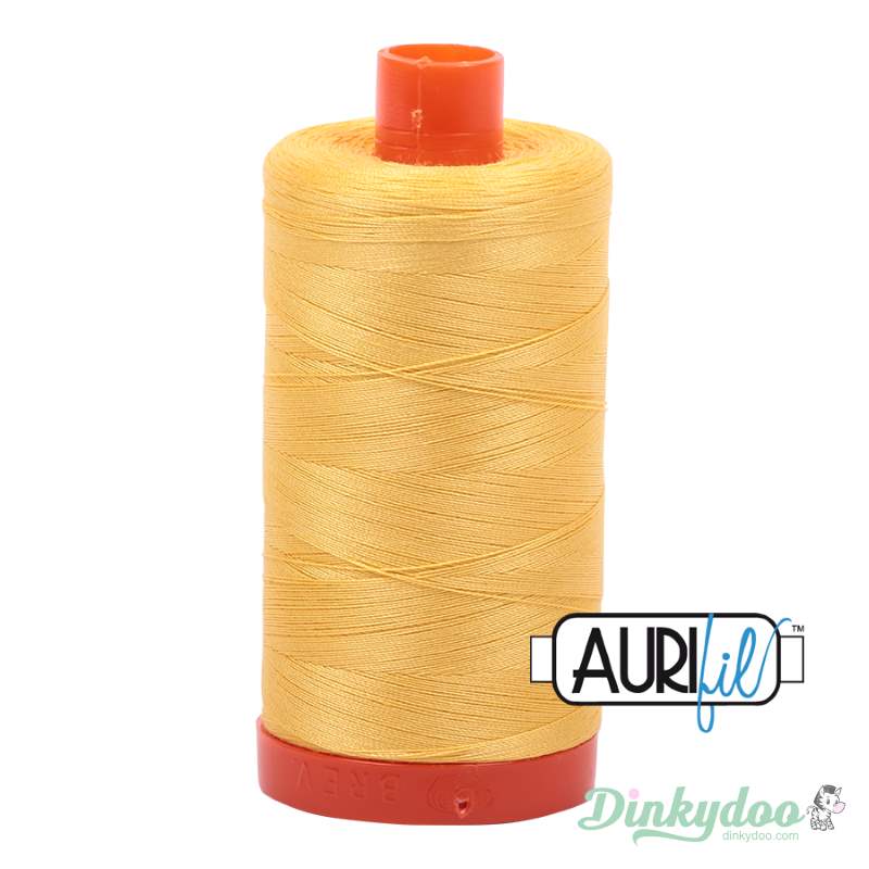 Aurifil Thread - Pale Yellow (1135) - 50wt 1422 yd (Pre-order: Jan 2026)