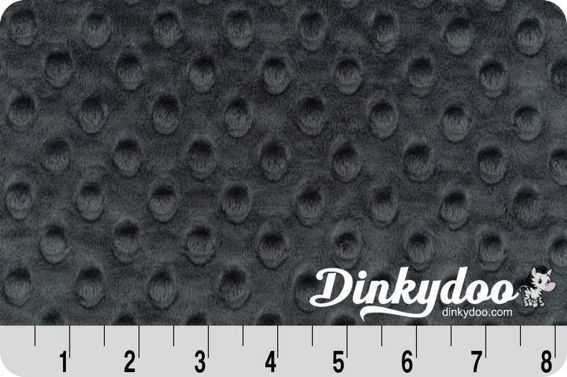 Cuddle Dimple (Minky) Wideback (60") - Ash - Full Bolt (10m)