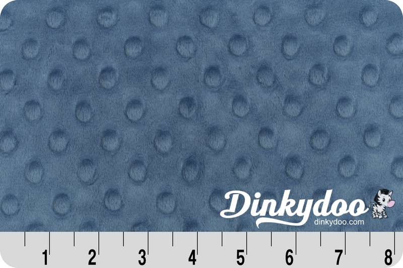 Cuddle Dimple (Minky) Wideback (60") - Denim - Full Bolt (10m)