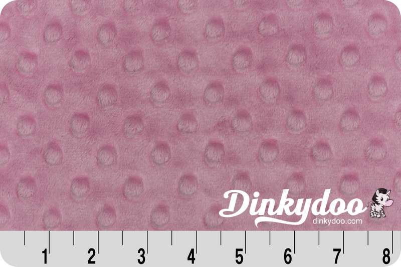 Cuddle Dimple (Minky) Wideback (60") - Dusty Rose - Full Bolt (10m)