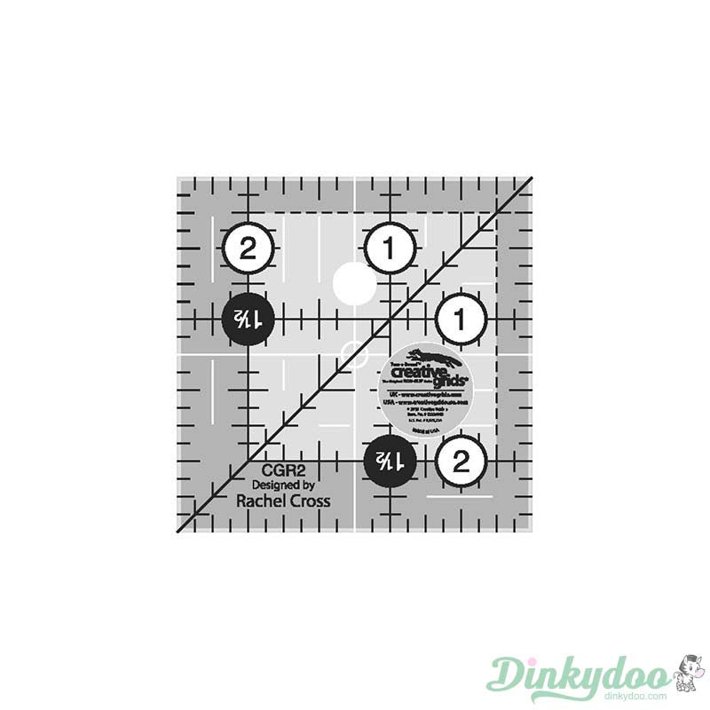 Creative Grids - 2.5" Quilt Ruler (Pre-order: Jan 2026)