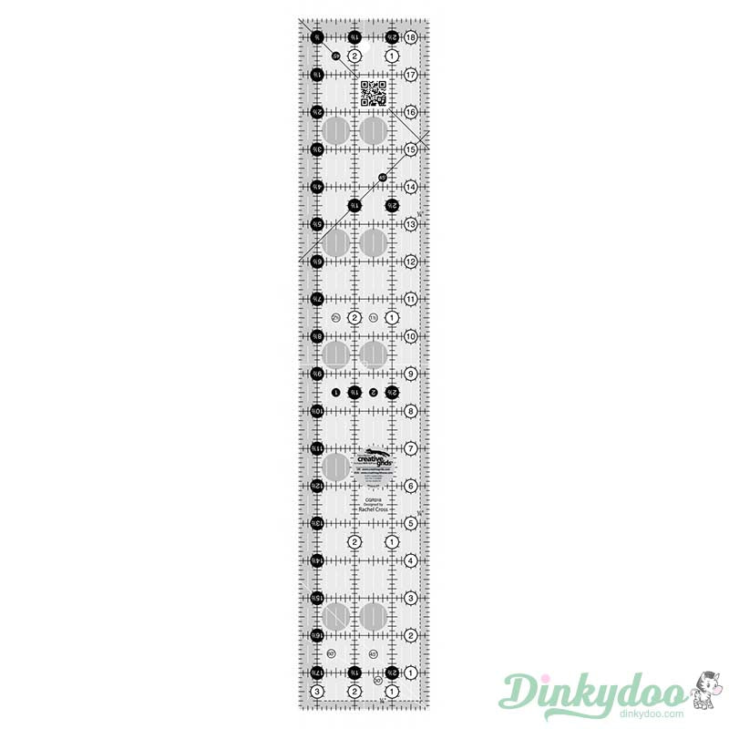 Creative Grids - 3.5" x 18.5" Quilt Ruler (Pre-order: Jan 2026)