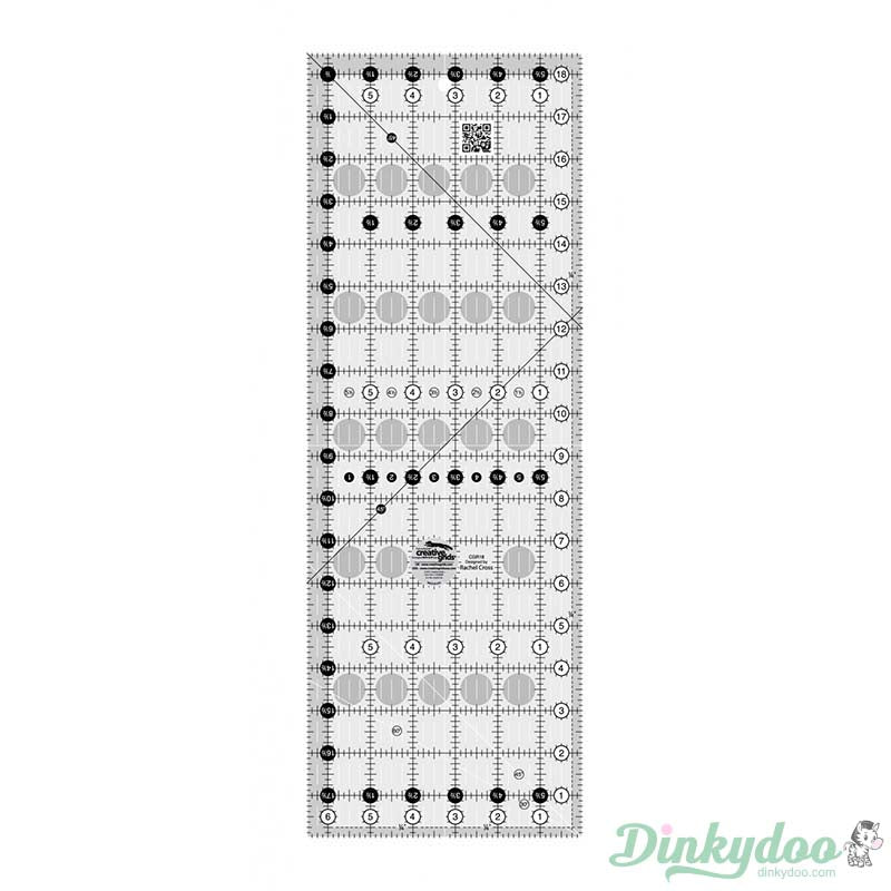 Creative Grids - 6.5" x 18.5" Quilt Ruler (Pre-order: Jan 2026)