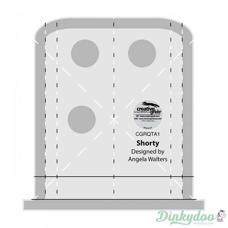 Creative Grids - Angela Walters Machine Quilting Tool - Shorty