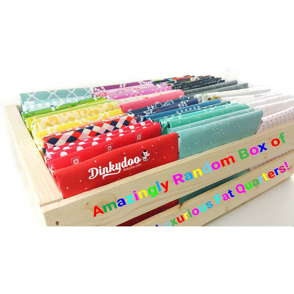 Dinkydoo's Amazingly Random Box of Luxurious Fat Quarters! - Dinkydoo Fabrics