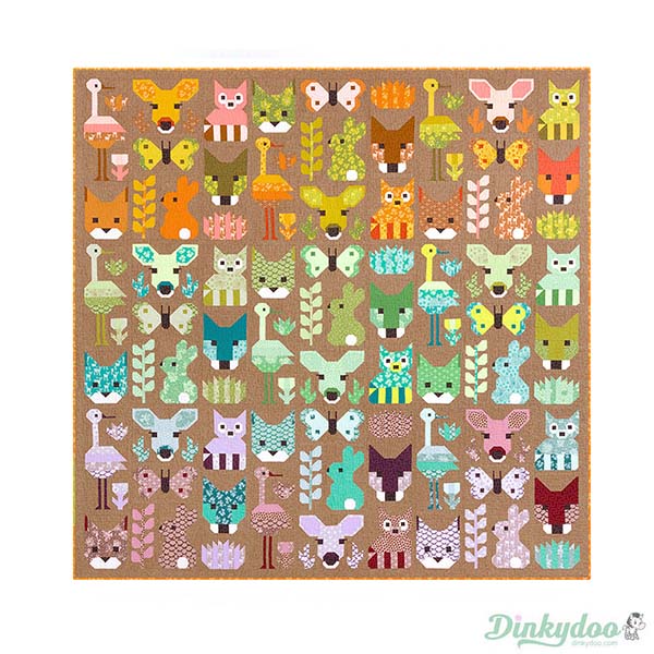 Delightful Desert - Quilt Pattern - Elizabeth Hartman (Pre-order: Apr 2026)