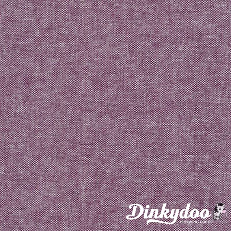Essex Linen Yarn Dyed - Eggplant (E064-1133) - Full Bolt (15yd)