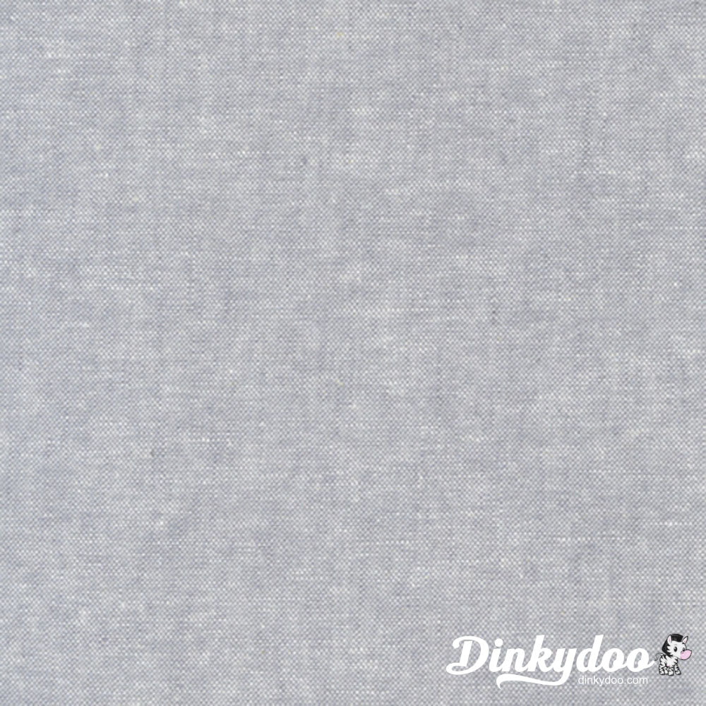 Essex Linen Yarn Dyed - Steel (E064-91) - Full Bolt (15yd)