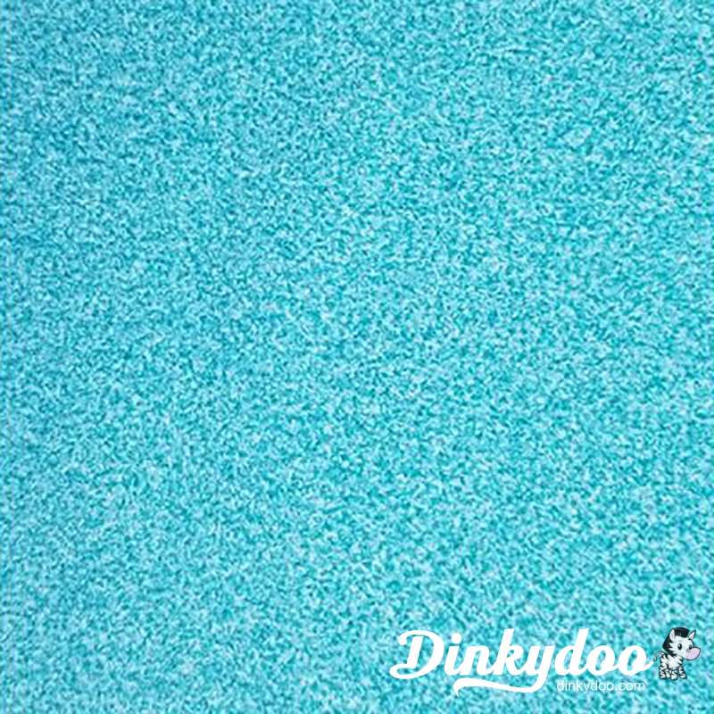 Fireside Backing Fabric (60") - Two Tone -Turquoise + White - Full Bolt (11m)