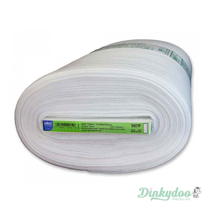 Pellon 987F Fusible Fleece White Full Bolt (20 Yards) (Pre-order: Jan 2026)