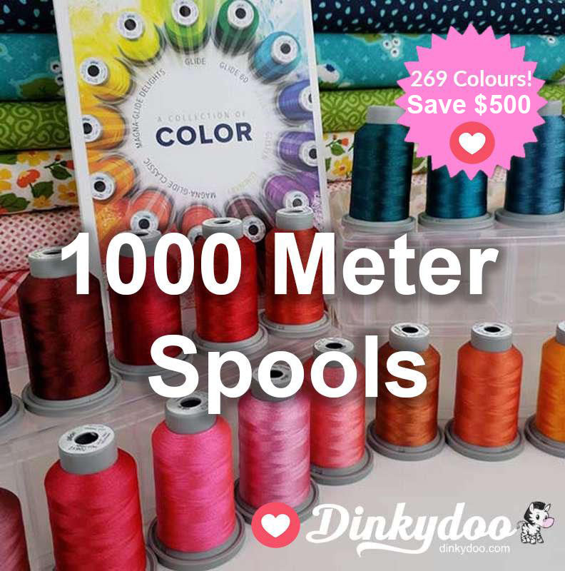 Glide Thread "Ultimate Collection" ALL 269 Colours (1000m) *FREE* Colour Card (Pre-order: Jan 2026)