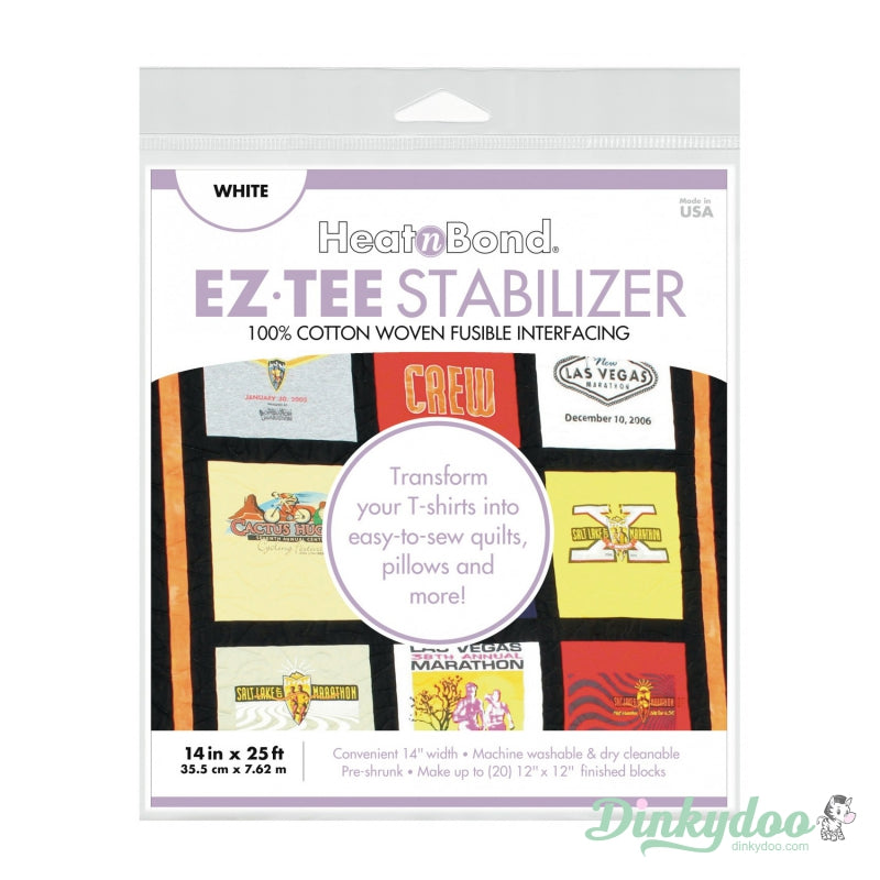 EZ Tee Stabilizer 14" x 25' (White) - Heat N Bond (Pre-order: Mar 2026)