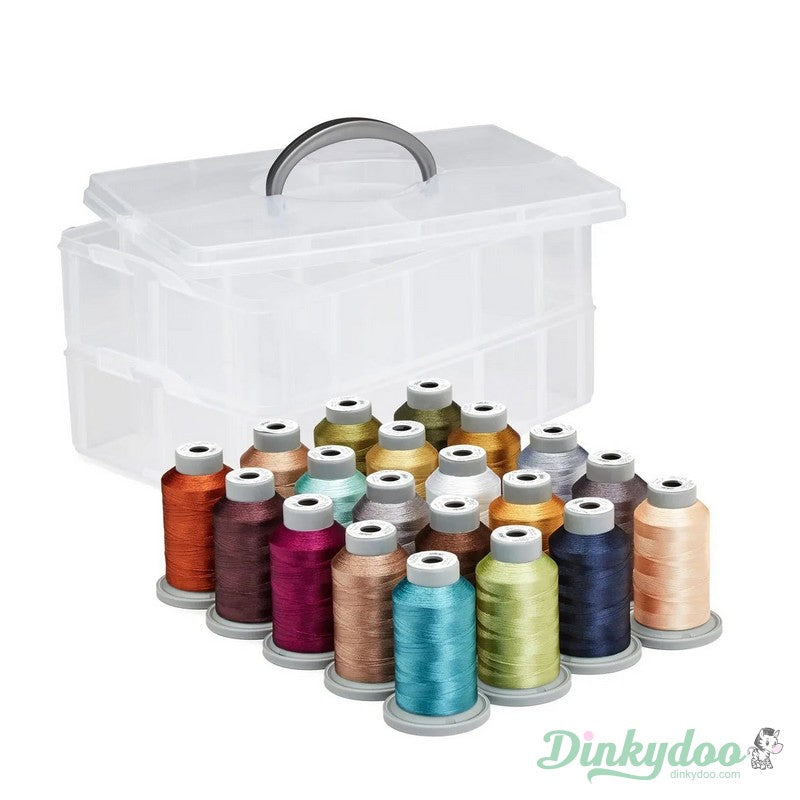 Glide Thread "Christmas Nativity" 20 Mini-Spools with BONUS Case (DISCONTINUED)