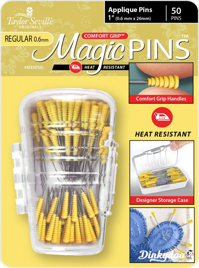 Magic Pins - Applique Regular (50 pk) - Taylor Seville (Pre-order: Aug 2026)
