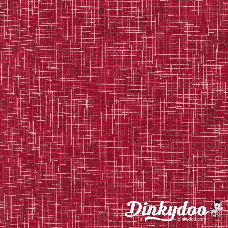 Quilters Linen - Cardinal (Metallic) SRKM-14476-94 - Robert Kaufman