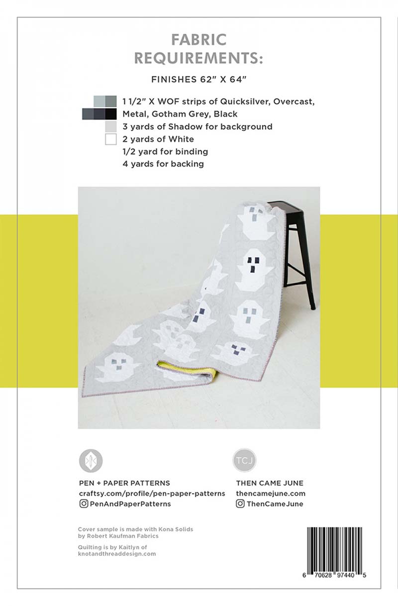 The Ghost Quilt Pattern - By Then Came June