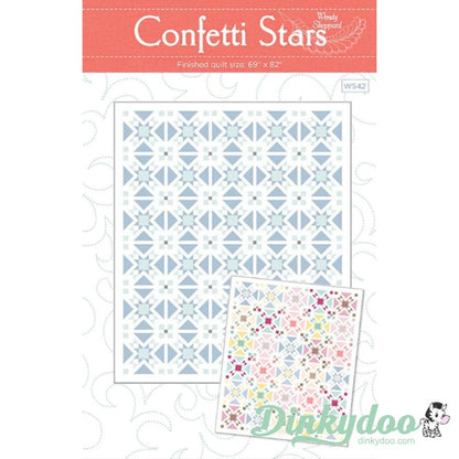 Confetti Stars Quilt Pattern - Wendy Sheppard - Moda