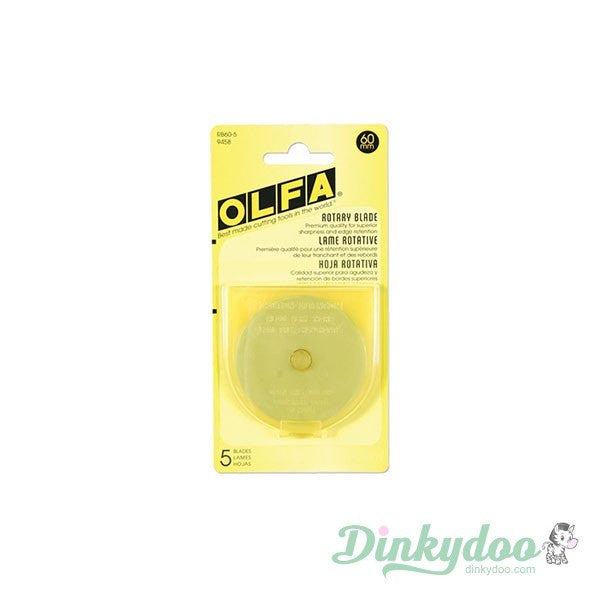 Olfa RB60-5 60mm Rotary Blade 5pc