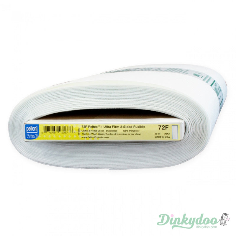 Pellon 72F Double Sided Fusible Stabilizer White Full Bolt (10 Yards) (Pre-order: Jan 2026)