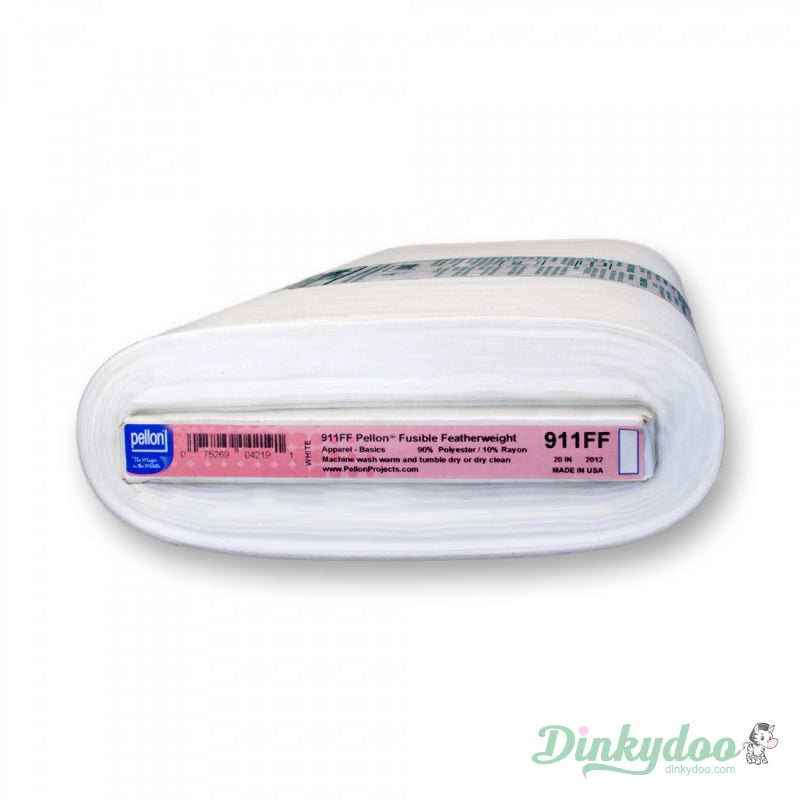 Pellon 911FF Fusible Feather to Midweight White Full Bolt (40 Yards) (Pre-order: Jan 2026)