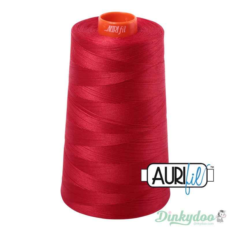 Aurifil Thread - Red (2250) - 50wt Cone 6452yd (Pre-order: Feb 2026)