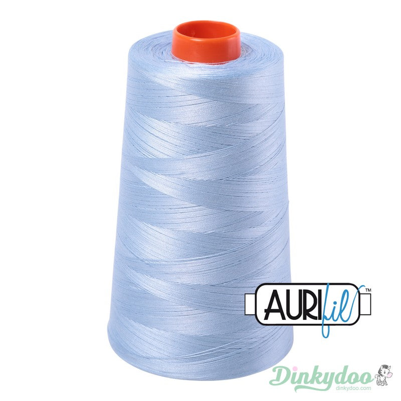 Aurifil Thread - Light Robins Egg (2710) - 50wt Cone 6452yd (Pre-order: Feb 2026)