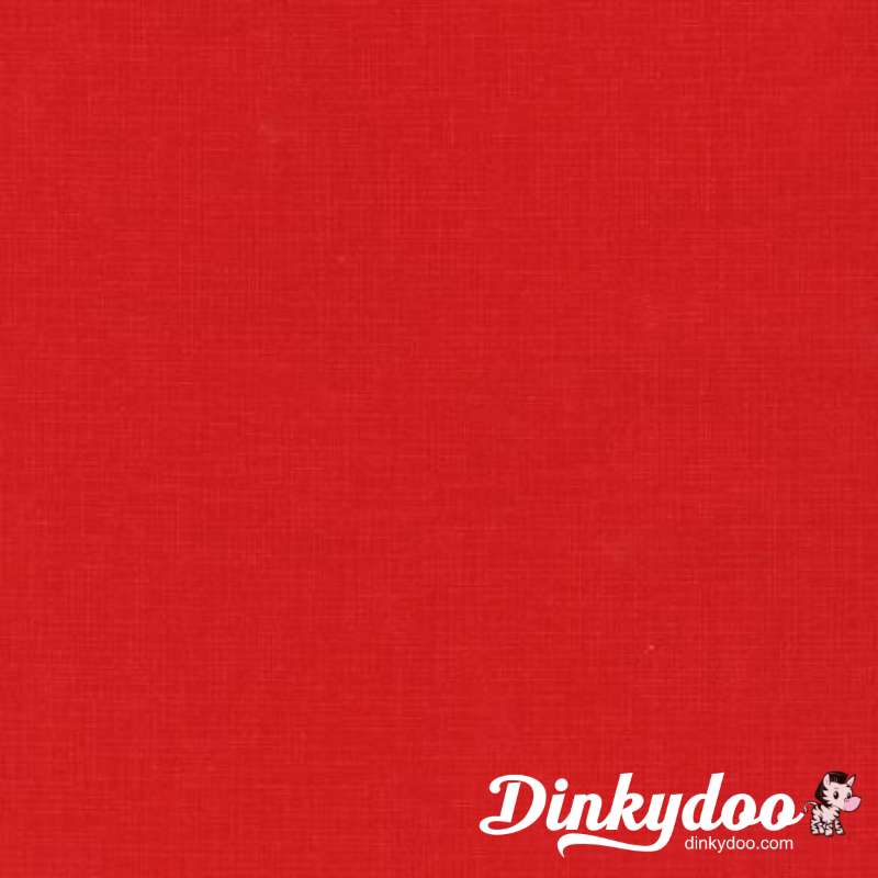 Quilters Linen - Red - (ETJ98643) - Full Bolt (15yd)