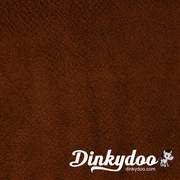 Fireside Backing Fabric (60") - Chocolate (1/4 Yard) - Dinkydoo Fabrics