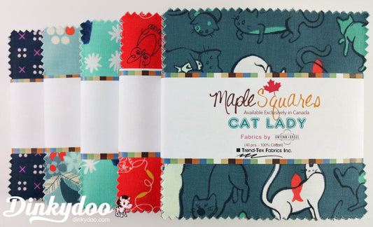 Clover, Fruit Dots, Cat Lady, Macrame & Penny Arcade! New Cotton & Steel Pre-Cuts.