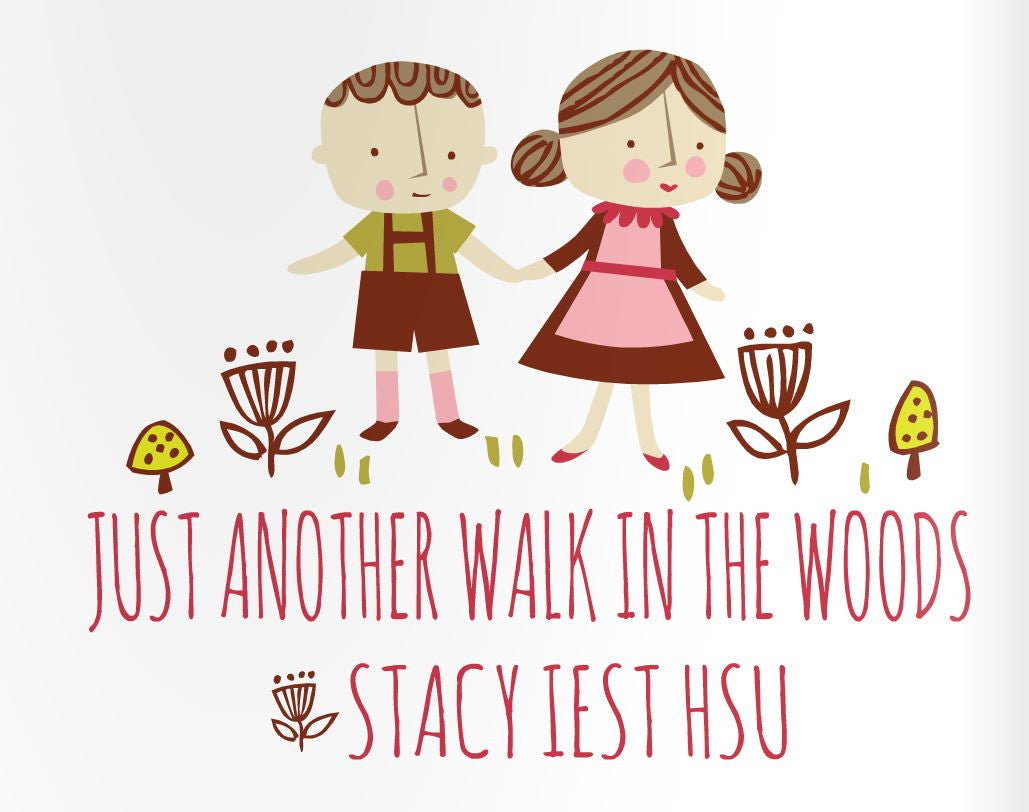 Just Another Walk in the Woods. Fairy Tale meets Fabric. Ridiculously Cute.