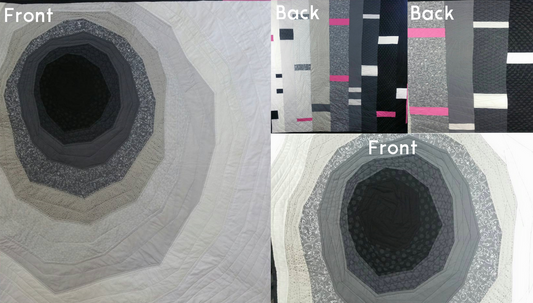 New Quilt for the "Quilt Knit Stitch" show in Portland! - My own Stellar!