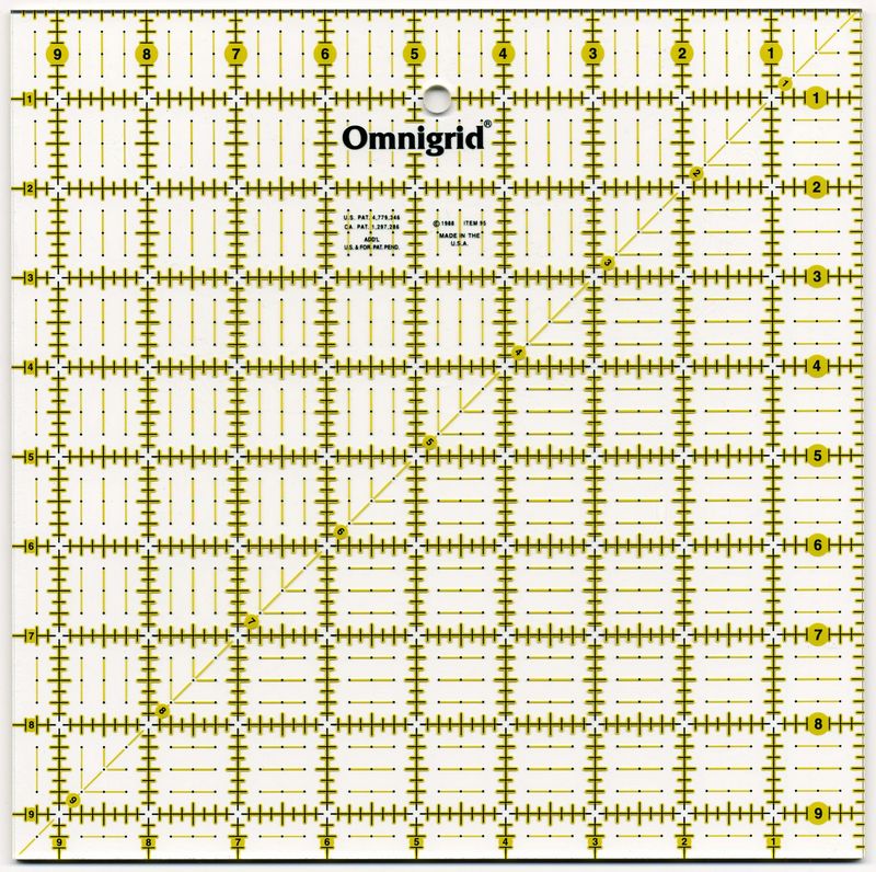 Omnigrid quilting rulers