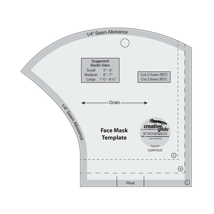 Face Mask Ruler Fabric Masks and PPE - COVID-19 – Dinkydoo Fabrics
