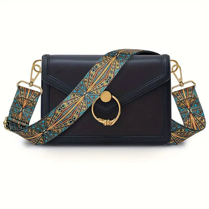 Nylon Adjustable Shoulder Strap - Boho Peacock (50")