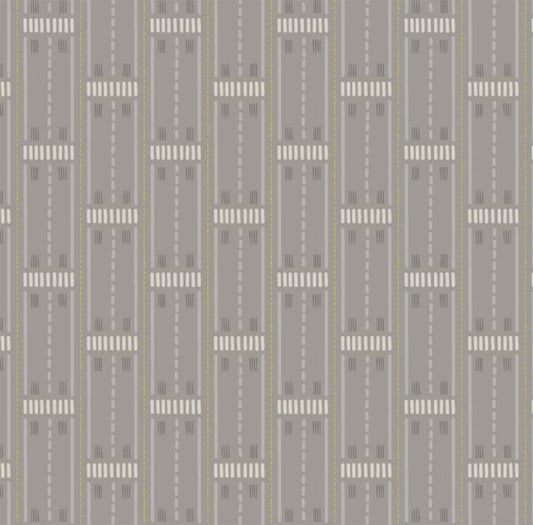 Aviation Adventures - Gray - Michael Miller 012037-11 - Dinkydoo Fabrics