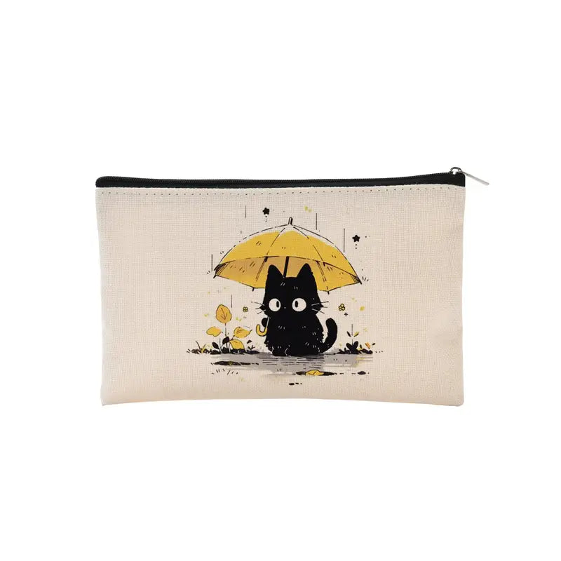 Sew n' Stash Bag - Rainy Day Kitty - Dinkydoo Fabrics