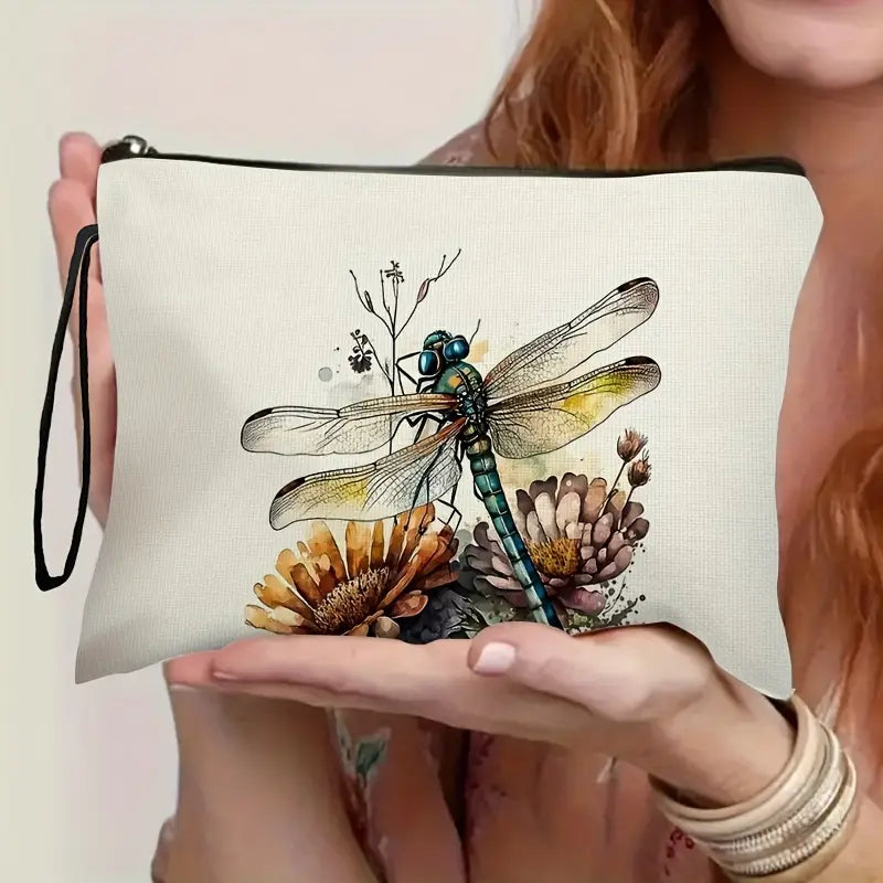 Sew n' Stash Bag - Dragonfly Dance - Dinkydoo Fabrics