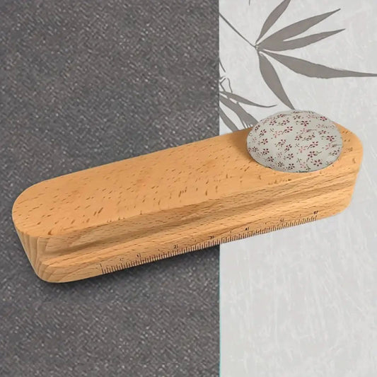 Premium Wooden Quilter's Clapper (With Pincushion)