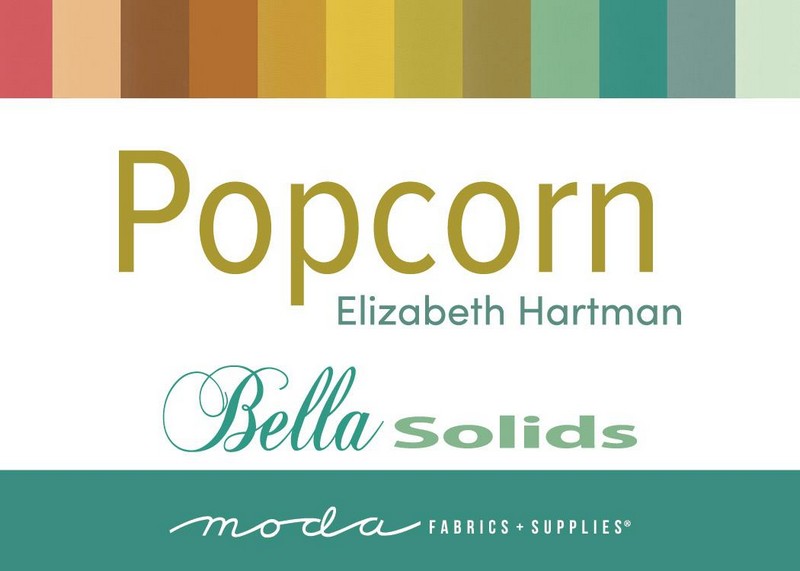 Popcorn Bella Solids - Jelly Roll - Elizabeth Hartman - Moda (Pre-order: Dec 2026)