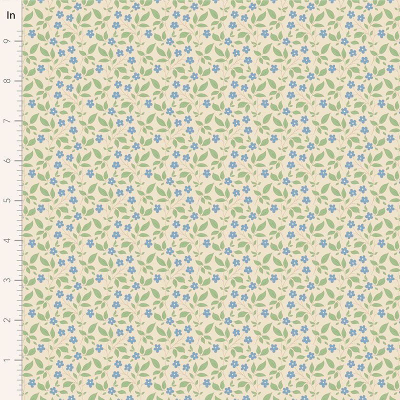 Sunday Brunch BLENDER - Tipsy in Cream Blue - Tilda