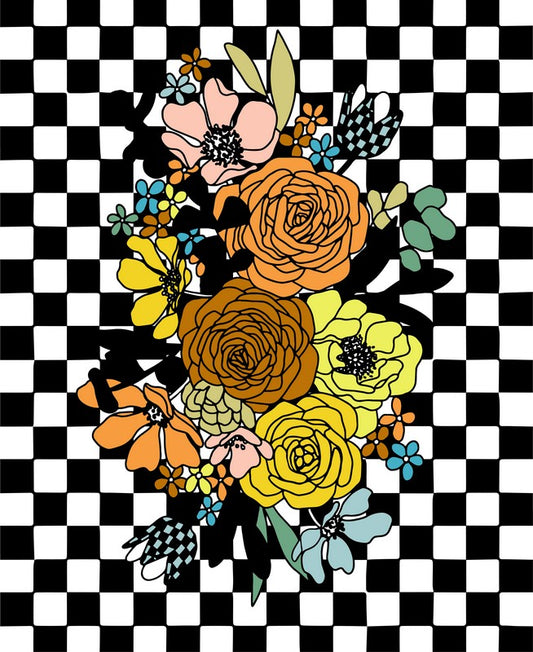 True to Hue - PANEL Chromatic Muse in Black as Night - Alli K Designs - Moda (Pre-order: Mar 2026)