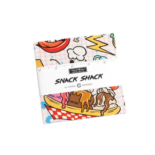 Snack Shack - Charm Pack - Crystal Manning - Moda (Pre-order July 2024)