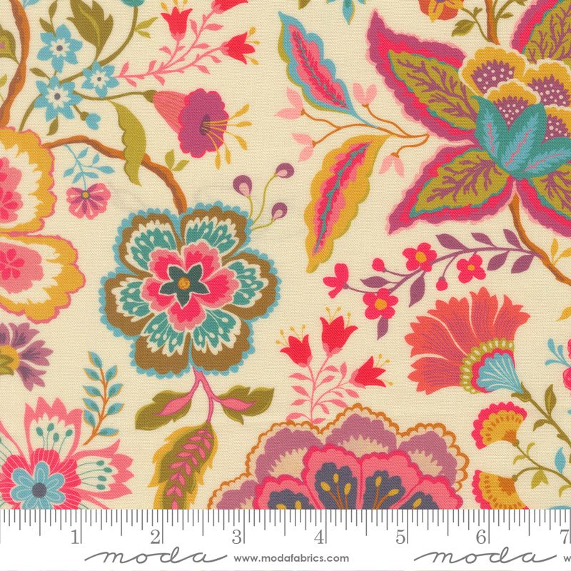 Sitara - Jasmine in Cream - Crystal Manning - Moda (Pre-order: Oct 2026)