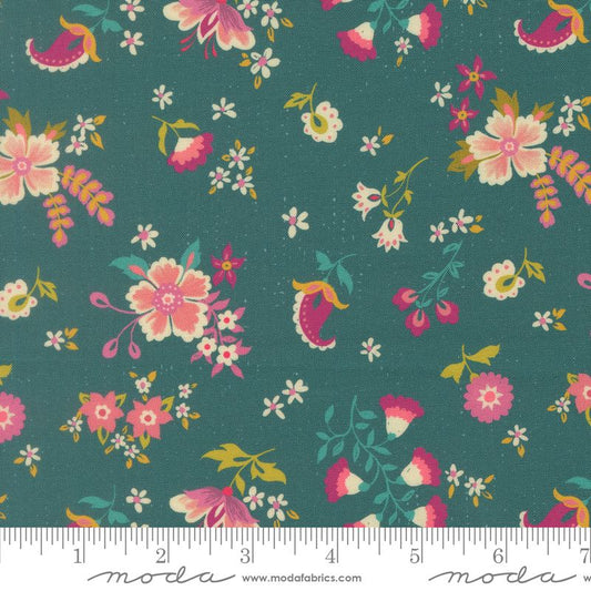 Sitara - Davina in Dark Teal - Crystal Manning - Moda (Pre-order: Oct 2026)