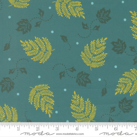 Sitara - Paisley Leaf in Lagoon - Crystal Manning - Moda (Pre-order: Oct 2026)