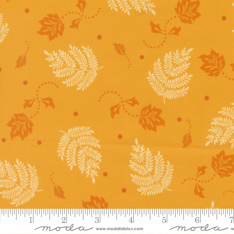 Sitara - Paisley Leaf in Dijon - Crystal Manning - Moda (Pre-order: Oct 2026)