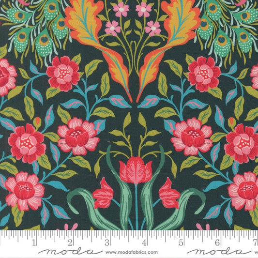 Tilbury Garden - Garvan in Prussian Blue - Crystal Manning - Moda (Pre-order: Apr 2027)